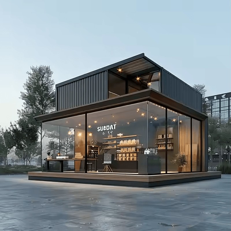 상점용 조립식 컨테이너 하우스