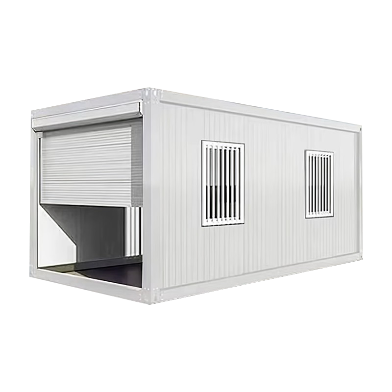 롤러 셔터 도어가 있는 차고/창고